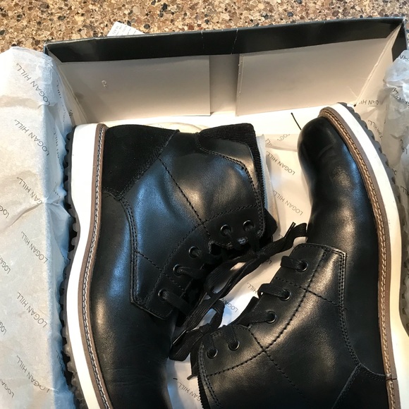 Logan Hill Men’s Leather boots. New with box. - Picture 4 of 9